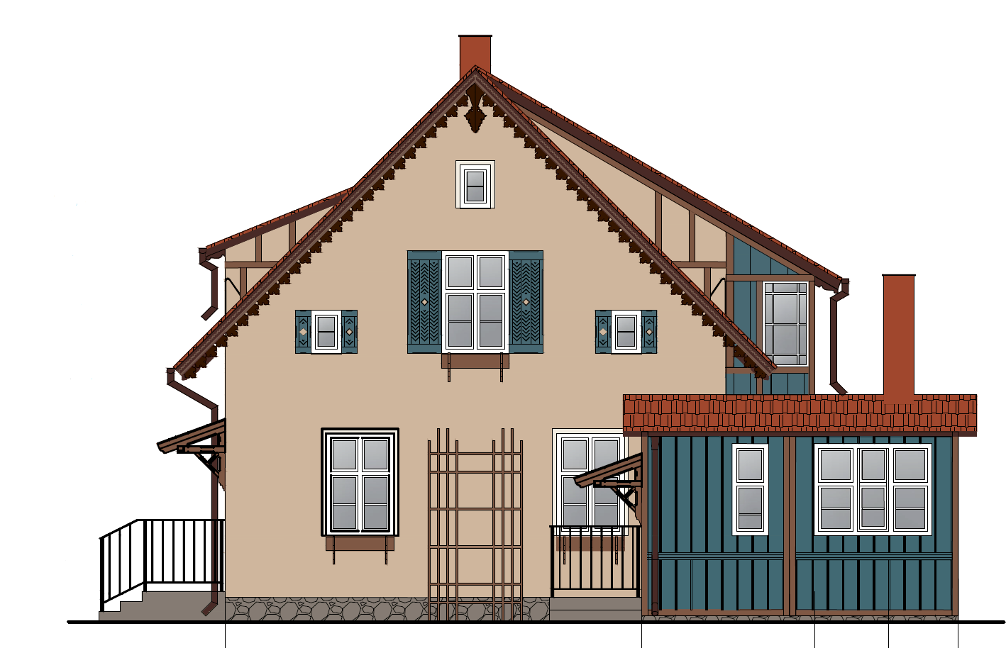 Ход работ в Зеленоградске на Октябрьской, 22