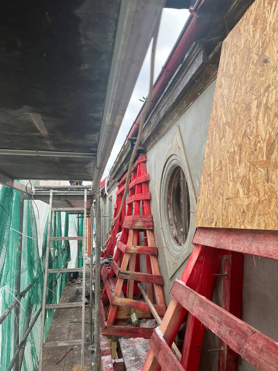 Воссоздали историческую кровлю в Советске