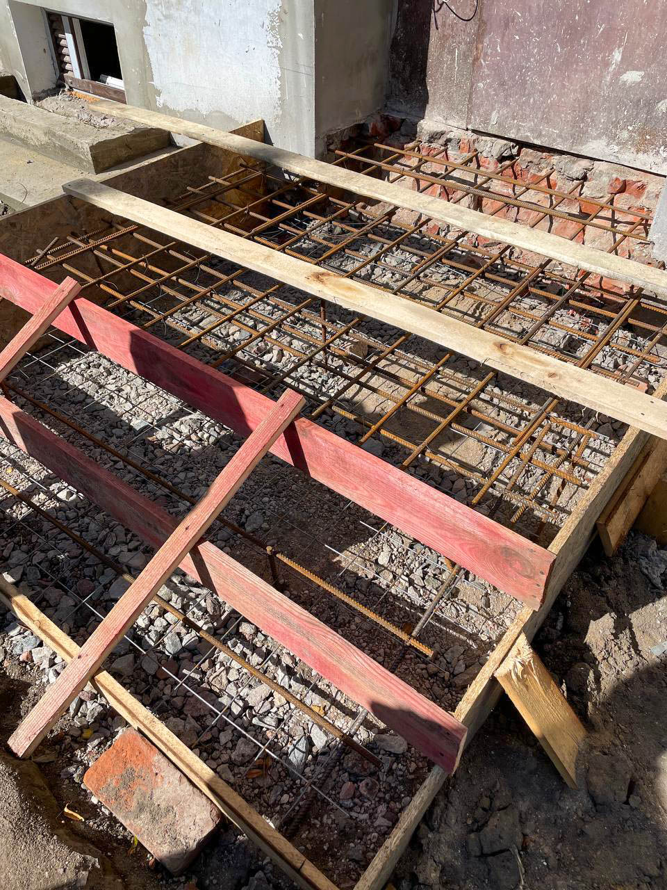 Ход работ в Советске на Невского, 12А