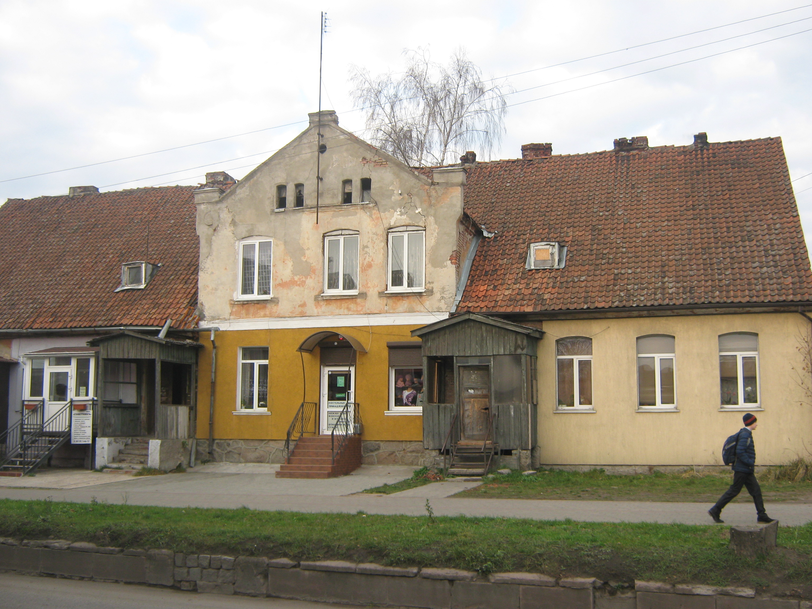 Гвардейск, ул. Калининградская, д.12 (крыша)