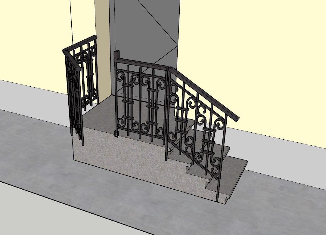 Каким будет крыльцо на Воровского, 3 в Советске?