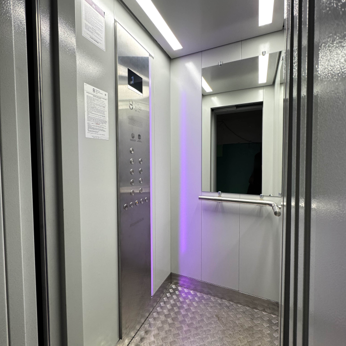  Лифтовые кабины с обновлённым дизайном