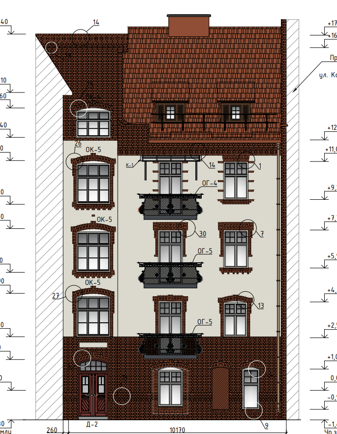 Порт Артур: приступили к капремонту фасада дома № 13