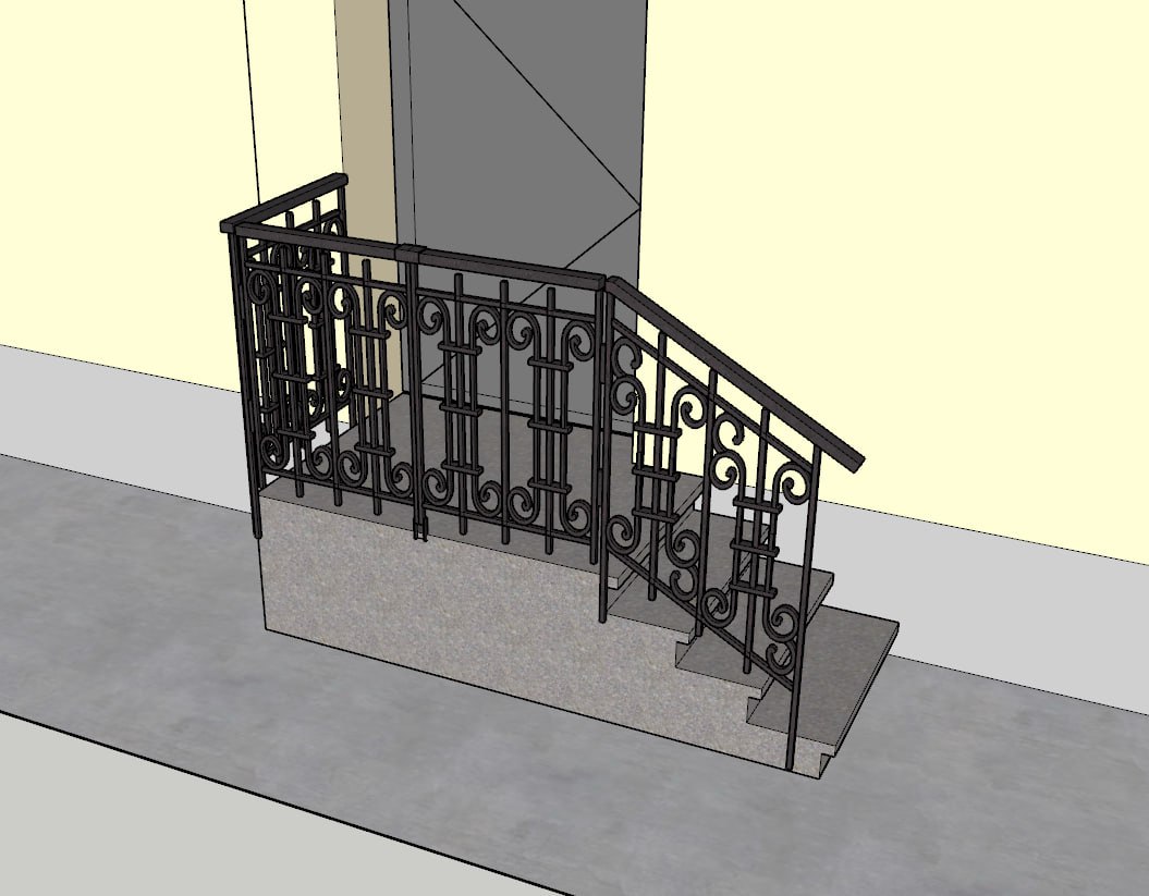 Каким будет крыльцо на Воровского, 3 в Советске?