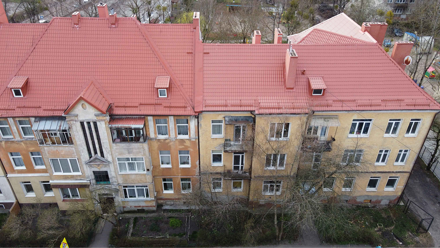 Ремонтируем ещё одно эклектичное здание 