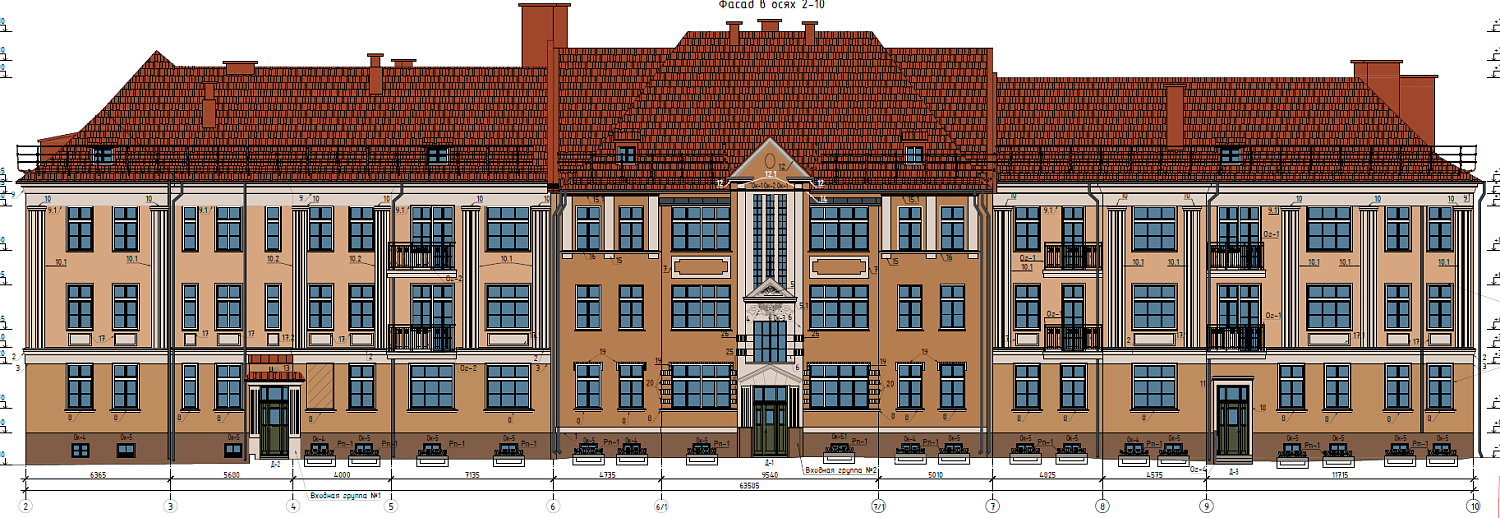 Ремонтируем ещё одно эклектичное здание 
