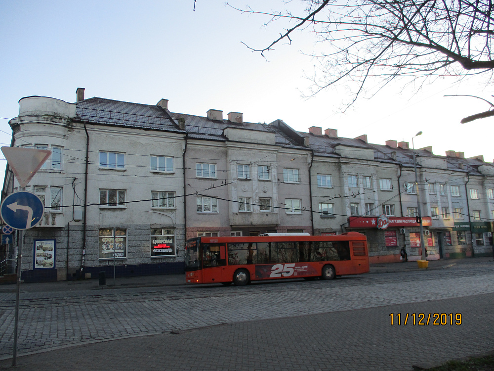 г. Калининград, ул. Ольштынская, 2-4, пр-кт Калинина, 1-5, пл. Калинина, 29-37