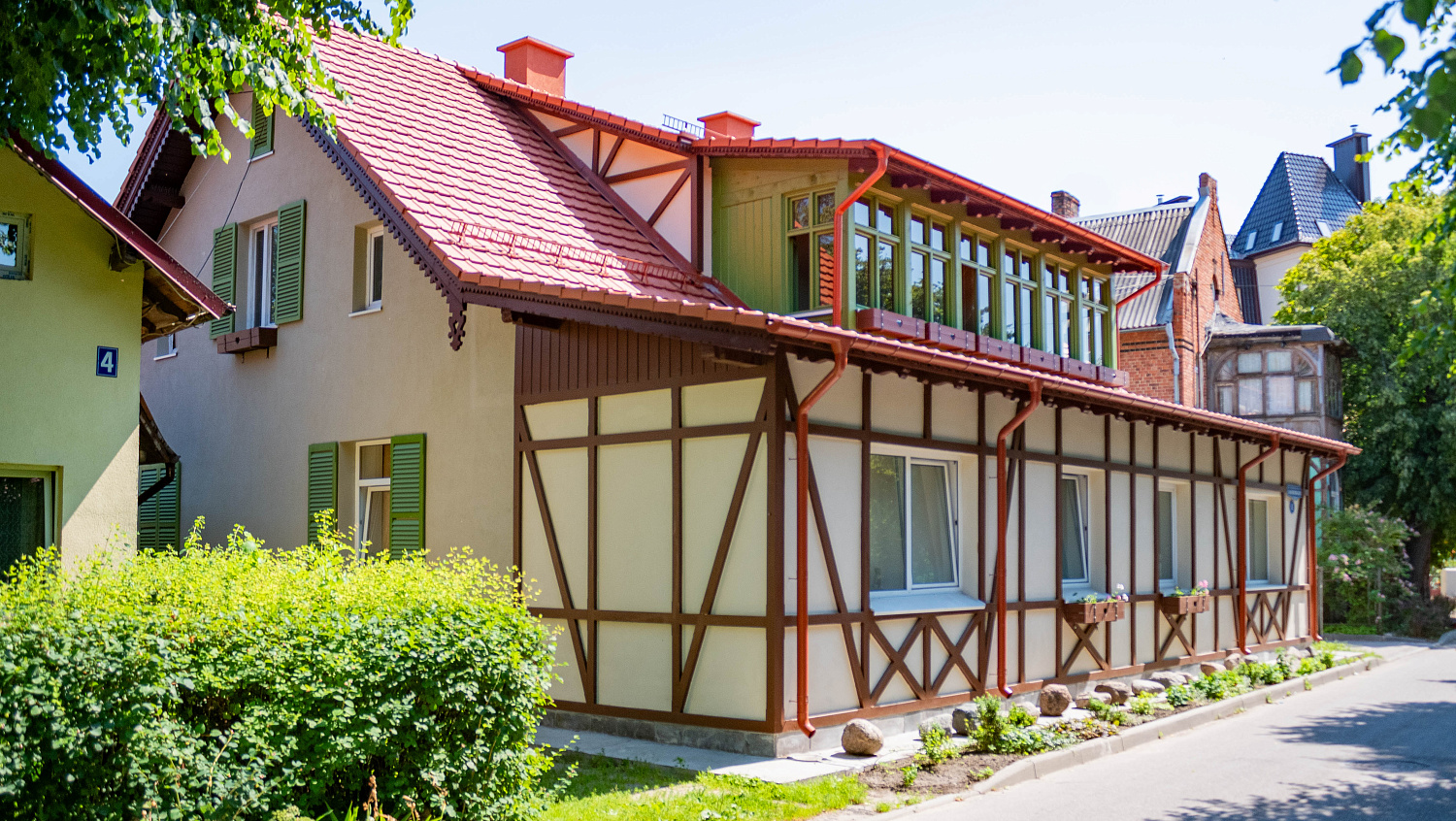 Ещё один исторический дом в Зеленоградске готов!