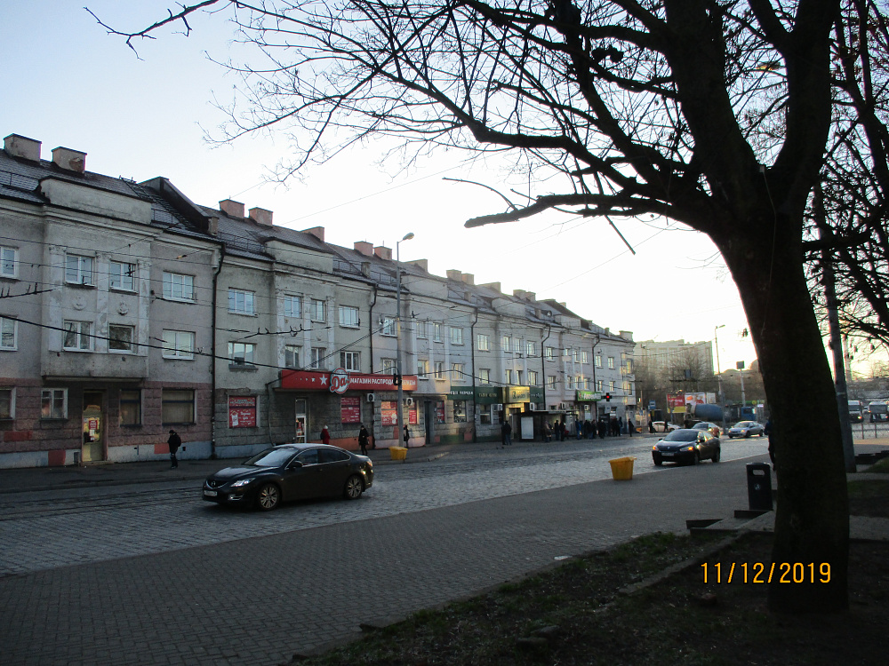 г. Калининград, ул. Ольштынская, 2-4, пр-кт Калинина, 1-5, пл. Калинина, 29-37