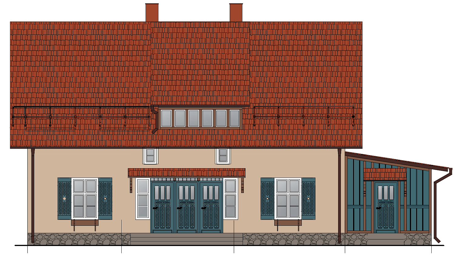 Ход работ в Зеленоградске на Октябрьской, 22