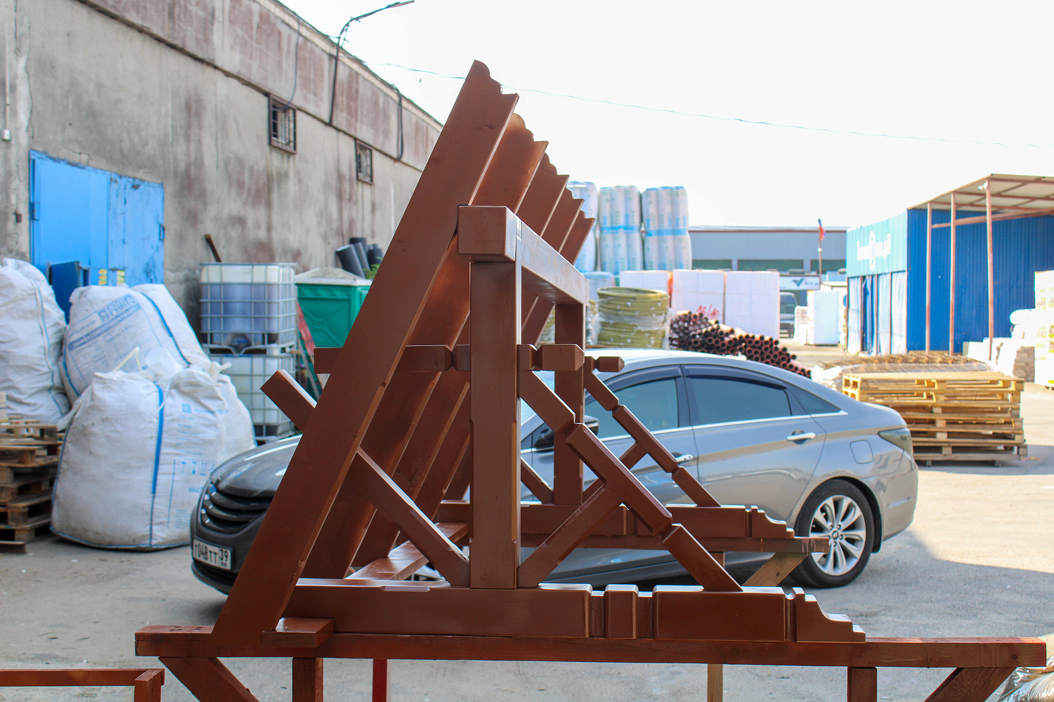 Ход работ в Советске на Невского, 12А