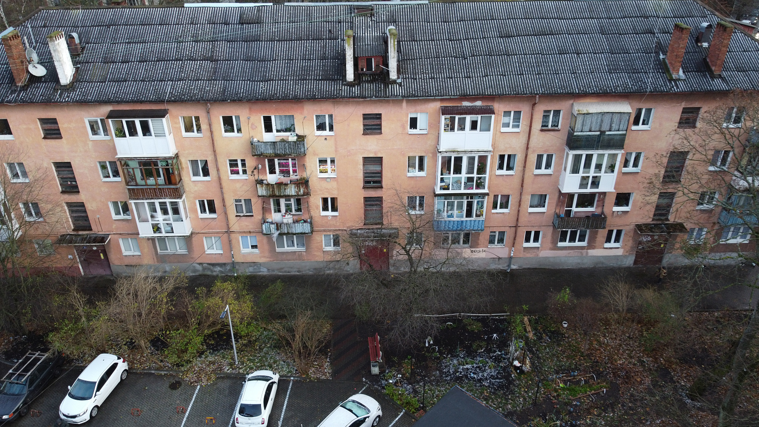 #допосле домов на Ковальчук, 3-9 и проспекте Победы, 2-6