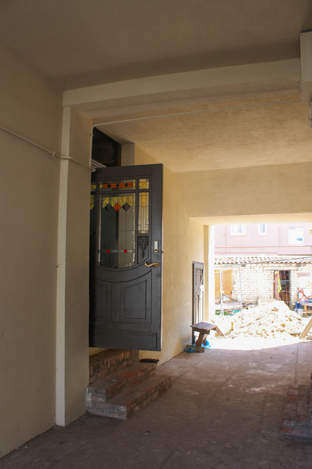 Каким будет крыльцо на Воровского, 3 в Советске?