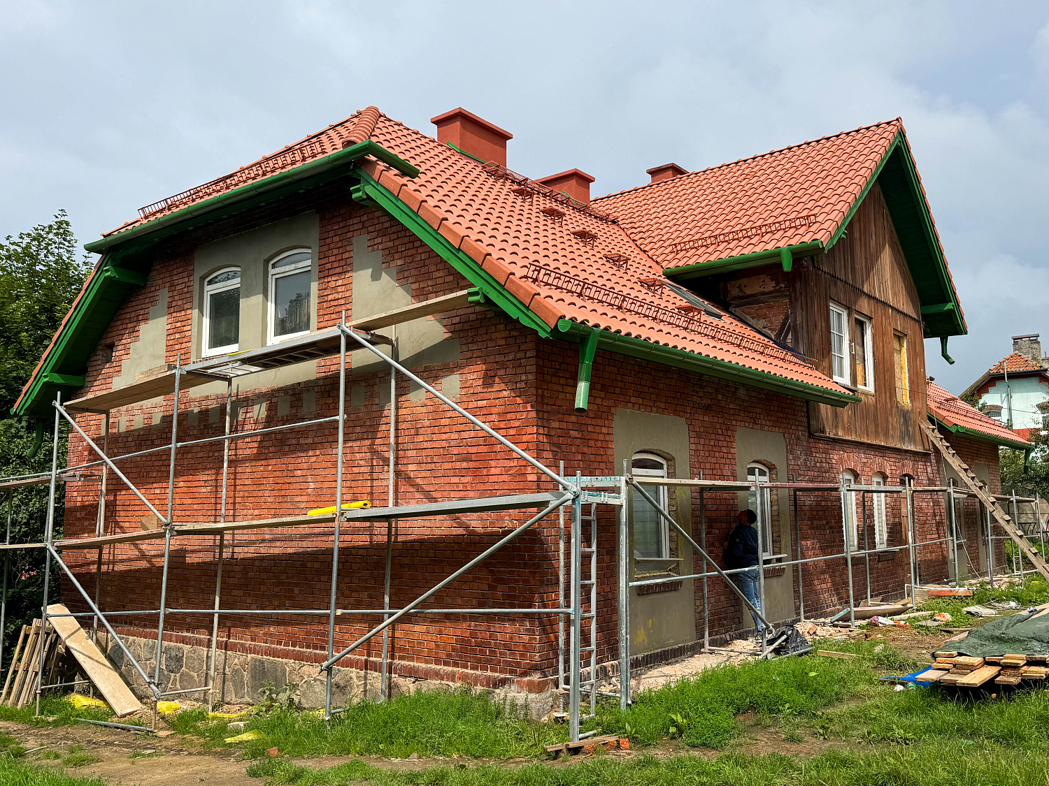 Продолжаем капремонт в Янтарном