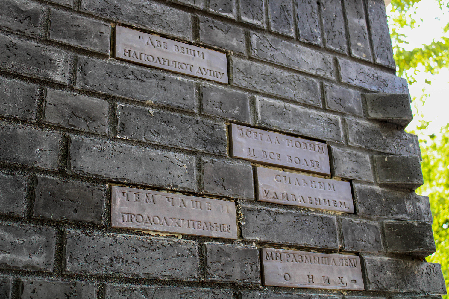 Устанавливаем цитаты Канта