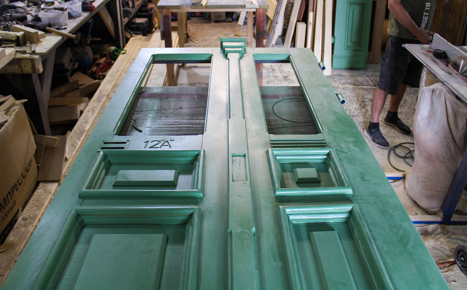 Ход работ в Советске на Невского, 12А