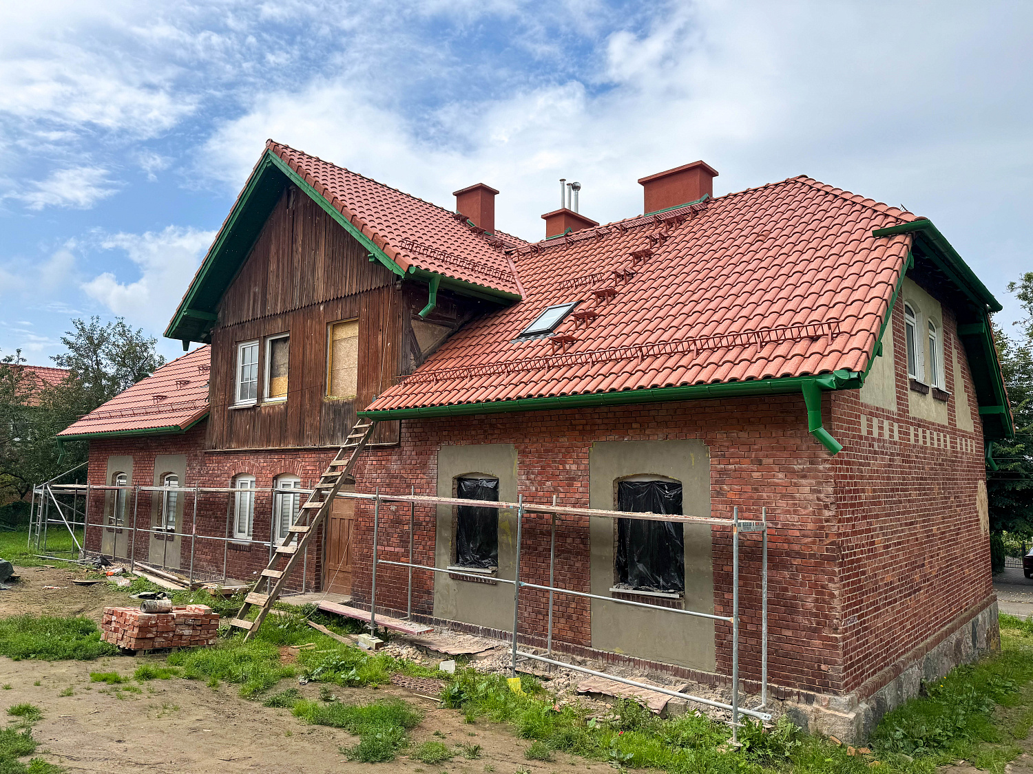 Продолжаем капремонт в Янтарном