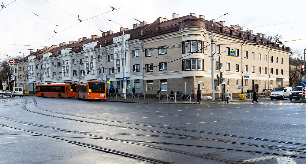 г. Калининград, ул. Ольштынская, 2-4, пр-кт Калинина, 1-5, пл. Калинина, 29-37